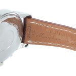 7 Abbildung zum Produkt Breitling Transocean Chronograph weiss Lederband braun