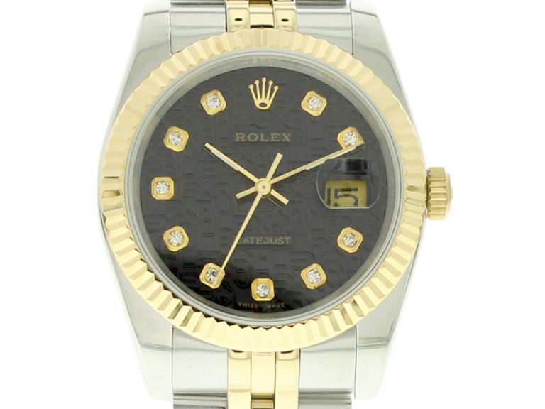 Rolex Datejust stahl / gold 36mm Jubilee Armband
