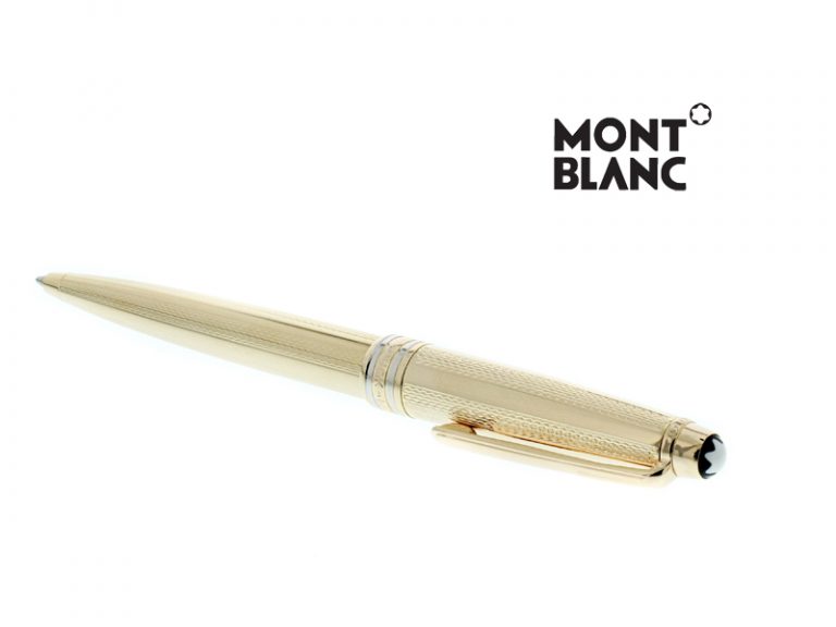 Mont Blanc Meisterstück Martelé 18k Gold Kugelschreiber