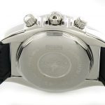 5 Abbildung zum Produkt Breitling Chronomat B01 stahl - weiss mit Kautschukband