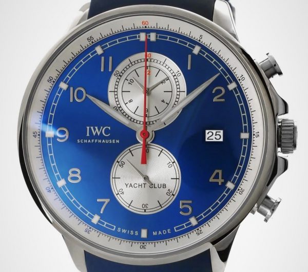 IWC Portugieser Yacht Club Chronograph Blau 43,5mm