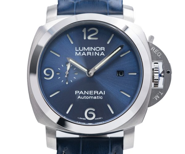 Panerai Luminor Marina PAM01313 blaues Zifferblatt 44mm